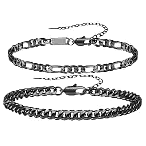 ブレスレット BLENDOFF Coordage chain bracelet 56mm silver 925 Amazon.com: RANKEEF Black Bracelets for Men Chain - 2pcs